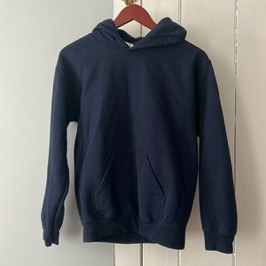 Gildan Navy Hoodie
